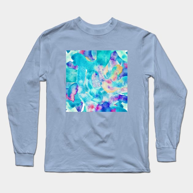 Ocean Long Sleeve T-Shirt by AgniArt